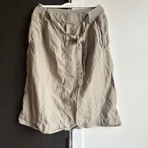 Y2K euro European culture cotton mid length skirt